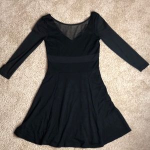 H&M Black Skater Dress